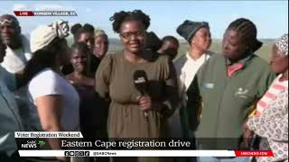 Voter Registration Weekend  Eastern Cape registration drive Fundiswa Mhlekude [upl. by Ehtnax]