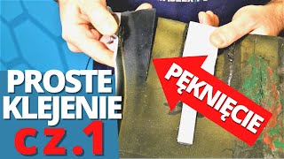 Najprostsze klejenie cz1  pęknięty element plastikowy [upl. by Suoicserp]