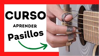 ▶️ COMO TOCAR PASILLOS en guitarra para Principiantes 100 TUTORIAL PRACTICO [upl. by Roseline]