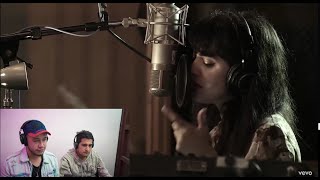 Mon Laferte reacción Caderas Blancas🤩 en Hollywood [upl. by Atteselrahc]