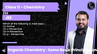 Which of the following is most basic  1 Aniline 2 oNitroaniline 3 mNitroaniline 4 p [upl. by Enia]