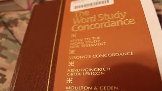 Book Gone Now Hebrew Greek Keyword Study Bible and Strongs Concordance Help  Nov 1st 2017 [upl. by Franckot]