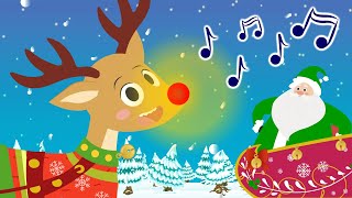 El Reno Rodolfo 🦌🎅 Canción popular de Navidad [upl. by Oconnor215]