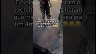 E essa mangueira que mais parece uma AK47 🤣 [upl. by Julienne513]