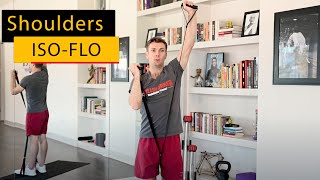 Bullworker ISO FLO Shoulder Exercise Routine Stronger Series [upl. by Geirk]