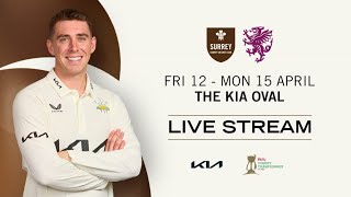 🔴 LIVE Surrey v Somerset  DAY FOUR  Vitality County Championship [upl. by Florinda]