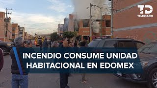 Incendio en Unidad Habitacional Tepozanes en Los Reyes Acaquilpan deja una mujer muerta [upl. by Nnylatsirk]