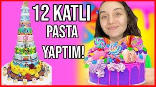 12 katlı doğum günü pastası [upl. by Cyna]