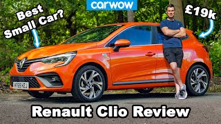 Renault Clio 2021 review is it better than a Peugeot 208 [upl. by Enitnemelc]