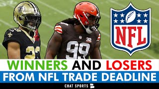 2024 NFL Trade Deadline Winners amp Losers Ft Pittsburgh Steelers Dallas Cowboys amp Marshon Lattimore [upl. by Eimaj463]