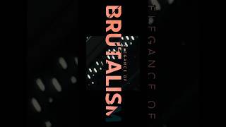 The Elegance of Brutalism editing cinemagrapher brutalism brutalistarchitecture art video [upl. by Marwin284]