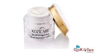 Kozicare Skin Whitening Cream  ClickOnCare [upl. by Schellens]