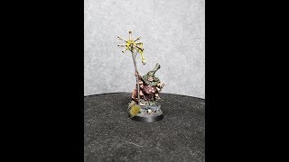 How to paint a Nurgle sorcerer1 [upl. by Dewie]