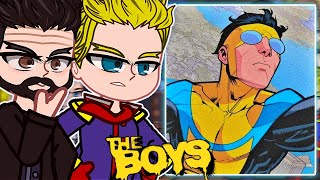 The Boys React to Invincible  Gacha React  TikTok Edits [upl. by Itsirhc]