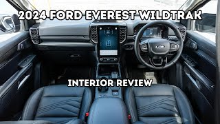 2024 Ford Everest Wildtrak  Interior Review [upl. by Kati]