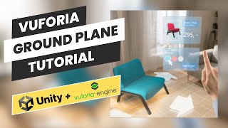 Ground Plane Detection  AR Unity  Vuforia [upl. by Htederem]