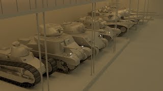 American Tanks Size Comparison 4K [upl. by Repsihw186]