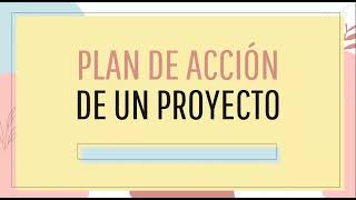 Qué es un plan de acción características estructura y ejemplo [upl. by Salita102]