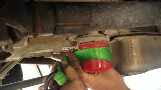 How to remove spin on filter without filter wrench [upl. by Enilarak295]