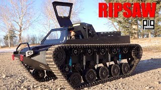 GRAND TOUR quotRIPSAWquot 110th SCALE LUXURY SUPER TANK  RC ADVENTURES [upl. by Kcirad]