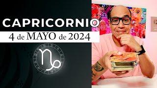 CAPRICORNIO  Horóscopo de hoy 4 de Mayo 2024  La magia de ser tú capricornio [upl. by Inalan]