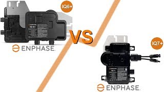 Enphase IQ6 vs Enphase IQ7 Micro Inverter Comparison  RENVU [upl. by Yojenitsirk558]