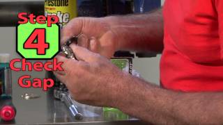 4 Stroke Gas Leaf Blower Maintenance from Autolite Spark Plugs [upl. by Ahsikan]