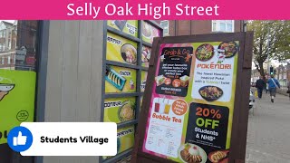 Selly Oak High Street Walk  Oct 2022 [upl. by Hgalehs]