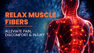 Relax Contracted Muscle Fibers Release Muscle Tension  Alleviate Pain Discomfort amp Injury 174 Hz [upl. by Aneleasor]