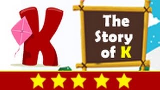 Alphabet Songs  Story Of Letter K for Nursery Kids [upl. by Erdah]