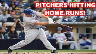 MLB  PITCHERS HITTING HOME RUNS PART 1  1080p HD [upl. by Saber]