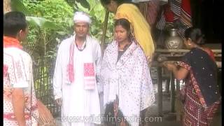 Traditional wedding of Mishing tribe in Assam [upl. by Gabriellia]