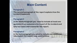 News Report IGCSE O Level GCSE Secondary Checkpoint [upl. by Frodina]