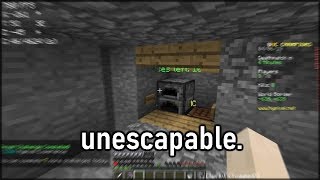 Inescapable Minecraft Trap  UHC Shortlights [upl. by Erodroeht]