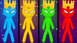 The Stickman Party 1 2 3 4 MINIGAMES Gameplay 2022 walkthrough  BEST android GAMES [upl. by Lachance]