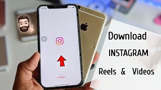 How to save instagram Videos  Reels in iPhone  Download instagram Videos in ios [upl. by Adnolor2]