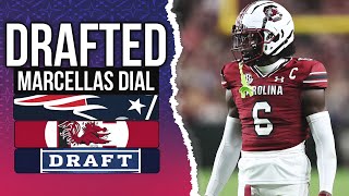 Patriots Draft CB Marcellas Dial  Breakdown and Reaction [upl. by Dionne]