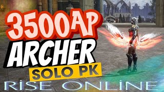 MANTİS 3500 AP SOLO ARCHER PK  RİSE ONLİNE [upl. by Grobe]