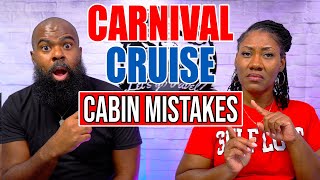 21 Things to NEVER Do in Your Carnival Cruise Cabin [upl. by Dnomar]