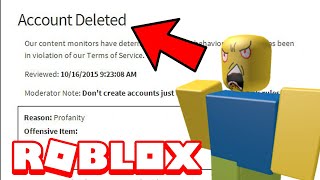 10 Ways To Get Banned On Roblox FOREVER [upl. by Amlet]