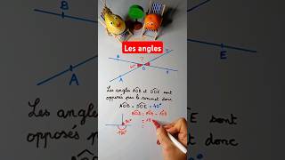 Calcul de mesures dangles maths college [upl. by Aneles]