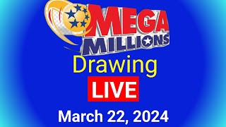 Mega Millions Live Drawing Results form Friday March 22 2022  Mega Millions Drawing Live live [upl. by Arocal818]