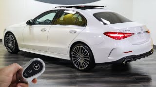 2022 Mercedes C Class 220d  Sound amp Visual Review [upl. by Tannen]