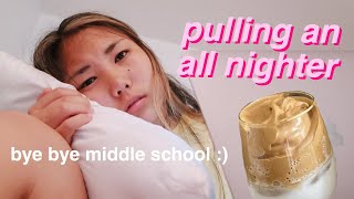 PULLING AN ALL NIGHTER on the last day of school [upl. by Anayit]