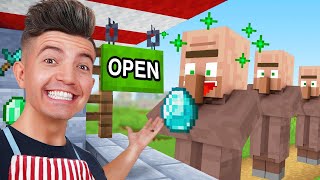 I OPENED a SHOP in Minecraft… [upl. by Llednek]