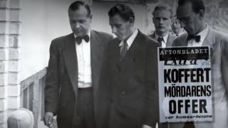 Veckans brott koffertmordet i Bagarmossen 6 juni 1954 [upl. by Najed]