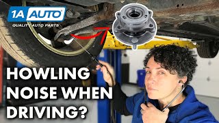 Car or truck howling noise when driving How to evaluate your wheel hub bearings [upl. by Jabin]