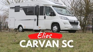 Elios lance son nouveau profilé à lit central  le CarVan SC sur Citroën Jumper [upl. by Ylim]