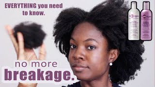 How To Use Protein to Stop Breakage on Natural Hair [upl. by Swetiana]