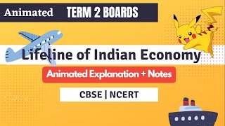 LIFELINES OF NATIONAL ECONOMY  CLASS 10  CBSE GEOGRAPHY CHAPTER 7 [upl. by Marta]